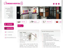 Tablet Screenshot of orchidhospital.com
